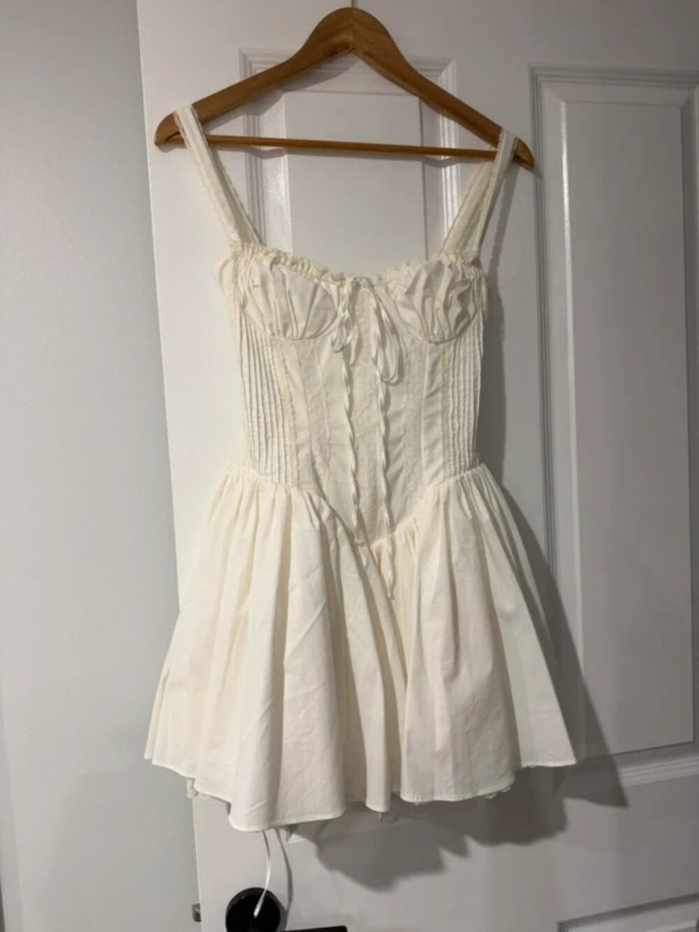 House of CB Pietra Corset Mini Dress White S
